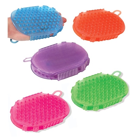 Jacks Imports Jelly Scrub Mitt RED 10652-RE